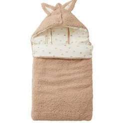 Nid d'ange en fourrure beige Arc-en-ciel (0-6 mois) Nid D'Ange Poussette