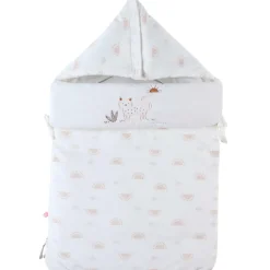 Outlet Nid d'ange en veloudoux écru Babou & Kendi Nid D'Ange Poussette