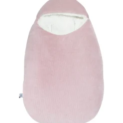 Trois Kilos Sept Nid d'ange en velours côtelé Wooly rose