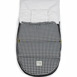 Clearance Nid d'ange et chancelière siège auto Groupe 0 Hiver I Love Vichy Noir Nid D'Ange Poussette