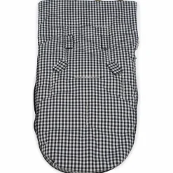 Clearance Nid d'ange et chancelière siège auto Groupe 0 Hiver I Love Vichy Noir Nid D'Ange Poussette