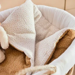 Walking Mum Nid d'ange et couverture à pois Poppy Cannelle