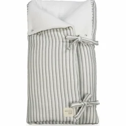 Walking Mum Nid d'ange et couverture Botton Rayures