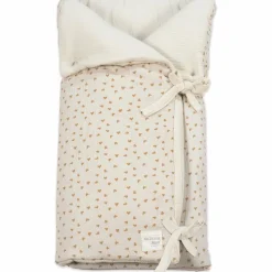 Walking Mum Nid d'ange et couverture Coeurs Poppy Cannelle