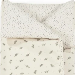 Nid d'ange et couverture Mimosa Vert Nid D'Ange Poussette