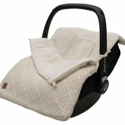 Clearance Nid d'ange passe sange Check Knit Oatmeal (groupe 0+) Nid D'Ange Cosy