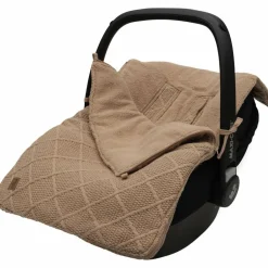 Clearance Nid d'ange passe sange Check Knit Biscuit (groupe 0+) Nid D'Ange Cosy