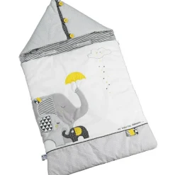 Clearance Nid d'ange passe sangle Babyfan éléphant gris (80 cm) Nid D'Ange Poussette