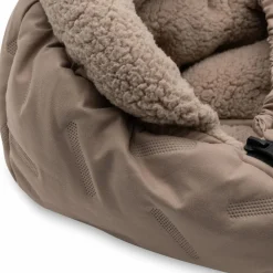 Jollein Nid d'ange passe sangle Embossed Milky Coffee (groupe 0+)