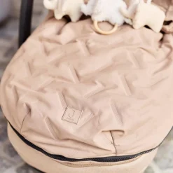 Jollein Nid d'ange passe sangle Embossed Milky Coffee (groupe 0+)