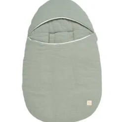 Sauthon Nid d'ange passe sangle en gaze de coton Sauge