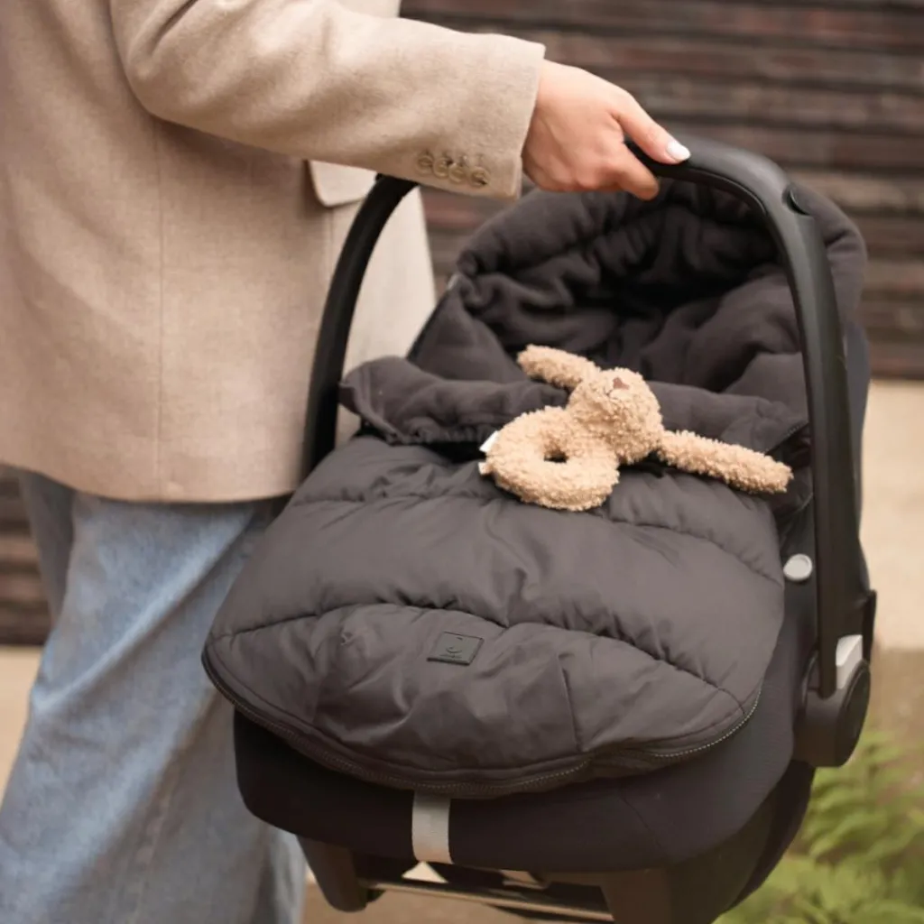 Hot Nid d'ange passe sangle Puffed Black (groupe 0+) Nid D'Ange Cosy