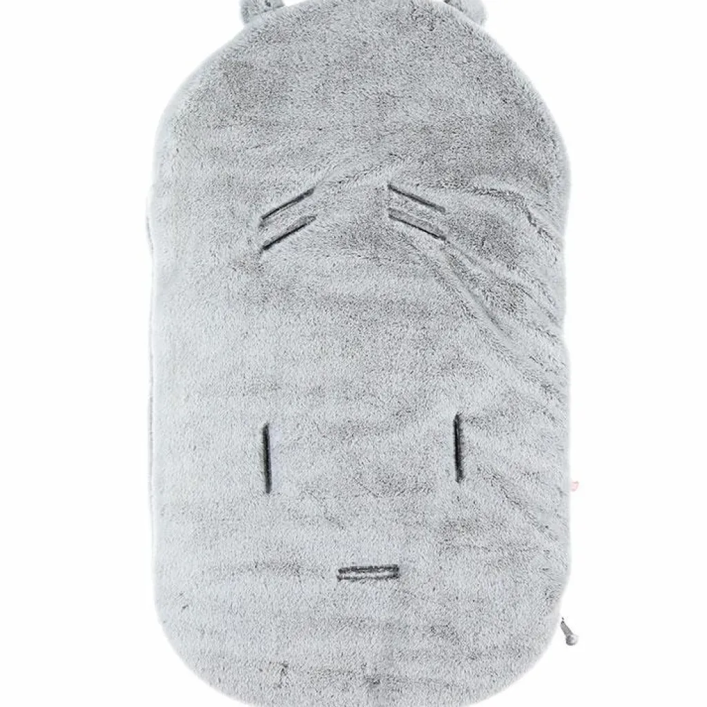 Noukie's Nid d'ange passe sangle Sherpa Mix & Match gris clair
