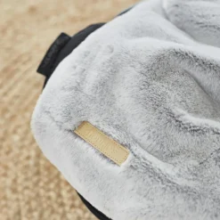 Noukie's Nid d'ange passe sangle Sherpa Mix & Match gris clair