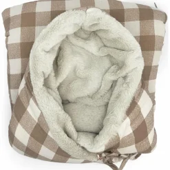 Clearance Nid d'ange passe sangle Vichy Caramel Nid D'Ange Poussette