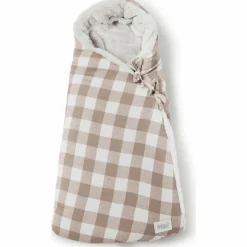 Clearance Nid d'ange passe sangle Vichy Caramel Nid D'Ange Poussette