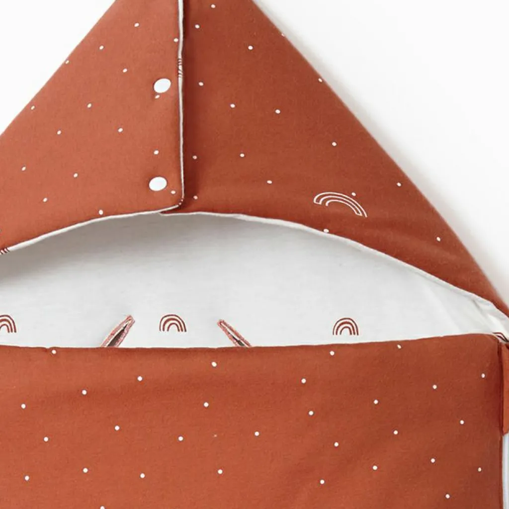 New Nid d'ange réversible terracotta (0-6 mois) Nid D'Ange Poussette