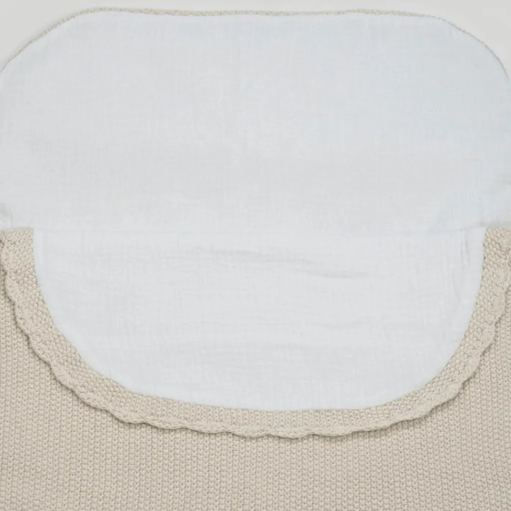 Pasito a pasito Nid d'ange tricot beige