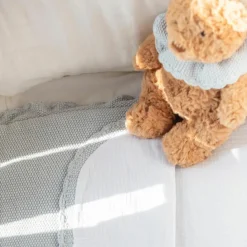 Nid d'ange tricot bleu Nid D'Ange Poussette