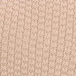 Nuage musical Little Universe tricoté beige-rose poudré Peluche Musicale