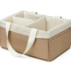 Cam Cam Copenhagen Organisateur de couches Rayures marron