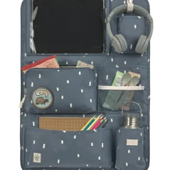 Lässig Organisateur de voiture Happy Prints bleu nuit