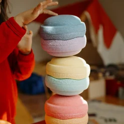 Stapelstein Original Mini rainbow pastel (6 blocs)