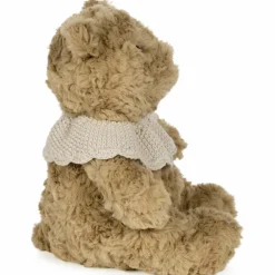 Pasito a pasito Ours en peluche tricot beige (29 cm)