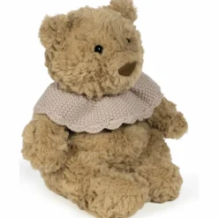 Pasito a pasito Ours en peluche tricot rose (29 cm)