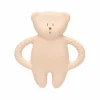 Moonie Ourson de dentition en caoutchouc naturel rose