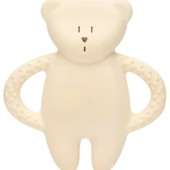 Outlet Ourson de dentition en caoutchouc naturel blanc polaire Jouet / Anneau De Dentition