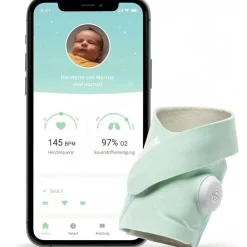 Discount Smart Sock 3 mint (0-18 mois) Babyphone