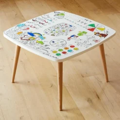 Hot Pack 1 Coloritable + 2 Chaises Artiste Dessin Et Peinture