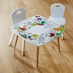 Discount Pack 1 Coloritable + 2 Chaises Forêt Dessin Et Peinture