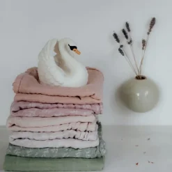 Natruba Pack 2 langes en coton bio crème