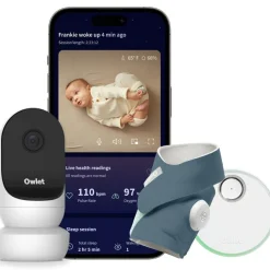 New Pack Chaussette connectée Dream Sock + Cam2 bleu sommeil (0-18 mois) Babyphone