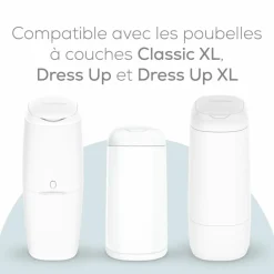 Pack de 6 recharges octogonales pour poubelle à couches Dress Up Poubelle À Couches / Recharges