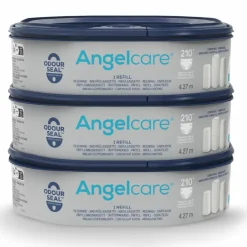 Angelcare Pack de 3 recharges octogonales pour poubelle à couches Dress Up