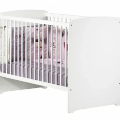 Best Pack duo lit bébé têtes panneaux et tiroir New Basic blanc (60 x 120 cm) Chambre Complète Bébé