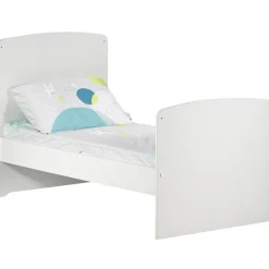 Baby Price Pack duo lit bébé évolutif Little Big Bed blanc et commode à langer coeur rose New Basic