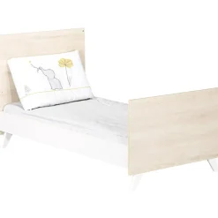 Baby Price Pack duo Scandi naturel lit bébé évolutif et commode à langer