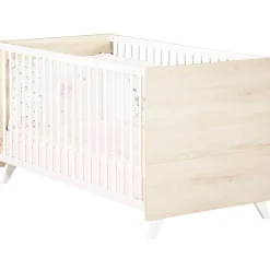 Baby Price Pack duo Scandi naturel lit bébé évolutif et commode à langer