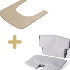 Online Pack tablette et coussin pour chaise haute Syt évolutive naturelle Accessoires Chaise Haute