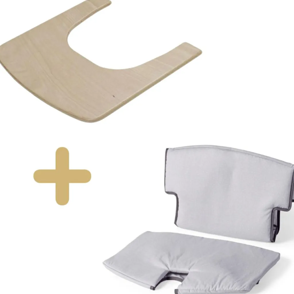 Online Pack tablette et coussin pour chaise haute Syt évolutive naturelle Accessoires Chaise Haute