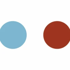 KIDYWOLF Paire de Talkie-Walkie KIDYTALK bleu rouge