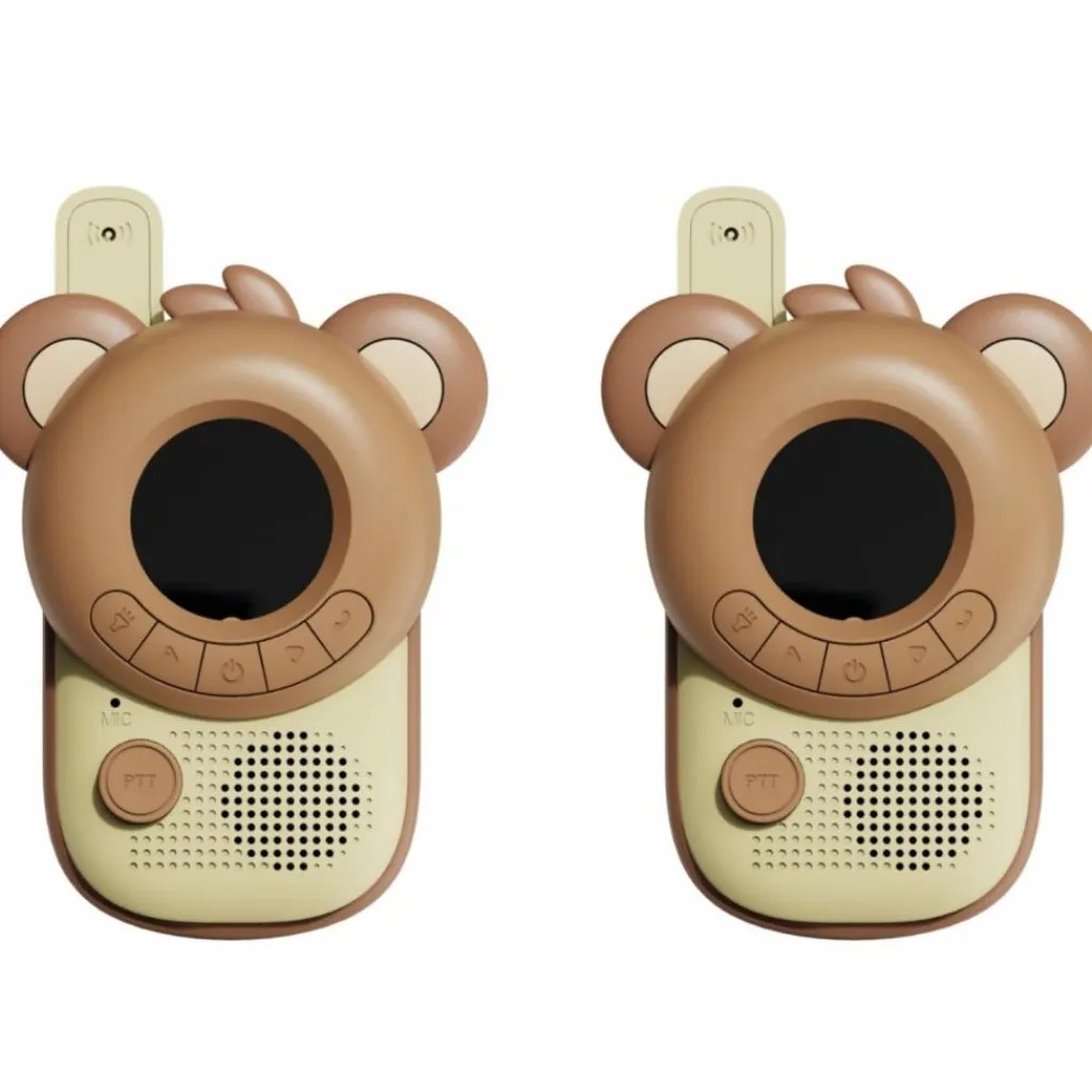 New Paire de Talkie-Walkie Zoo Ours Talkie-Walkie