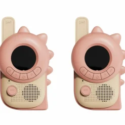 The Zoofamily Paire de Talkie-Walkie Zoo Dino Pink