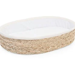 Online Panier à langer en jonc tressé avec matelas (70 x 50 cm) Panier À Langer
