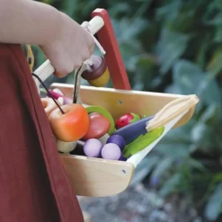 Tender Leaf Panier cueillette sauvage en bois