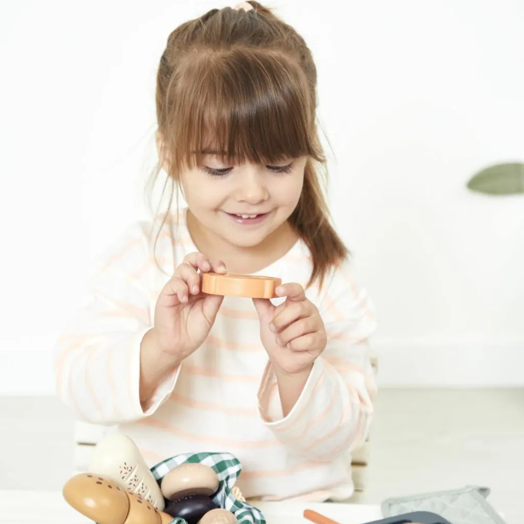 Discount Panier de boulangerie Mamie Soleil Dînette Et Aliments Factices